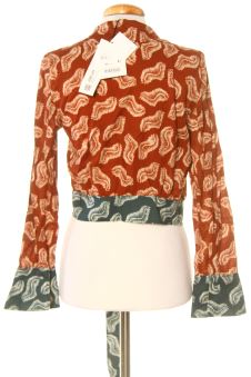 Blusa de manga larga XS Zara