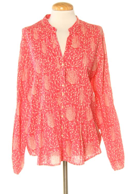 Blusa a maniche lunghe