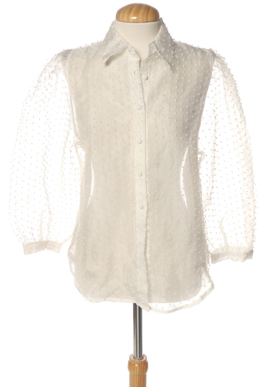 Camicia de Stradivarius de la talla S, de color bianco