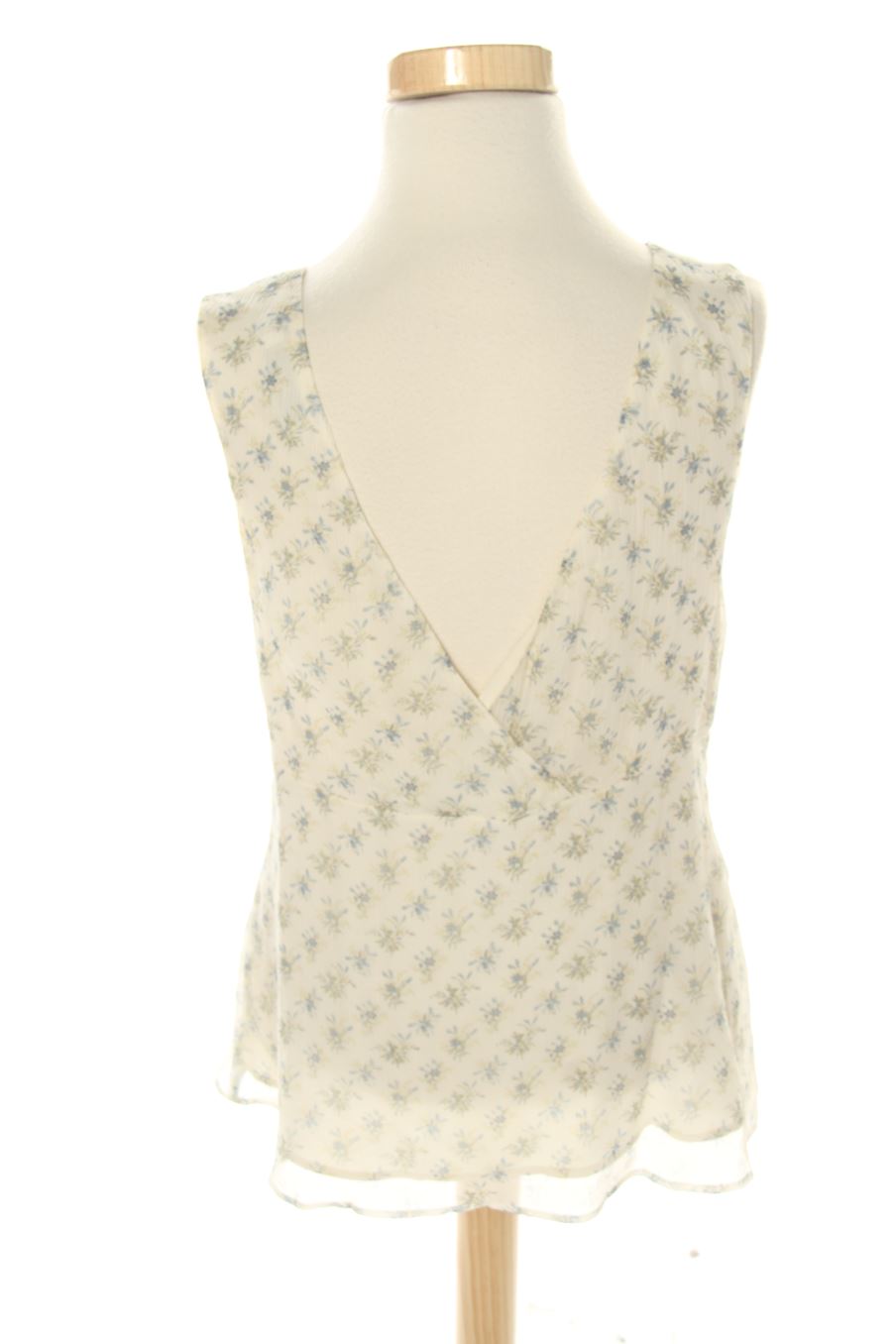 Top de Mango de la talla XS, de color estampado