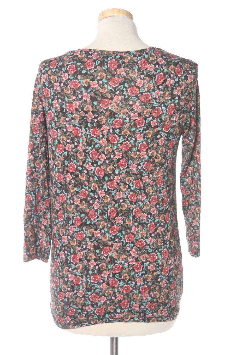 T-shirt à manches longues Promod de la taille S, de couleur fleurs