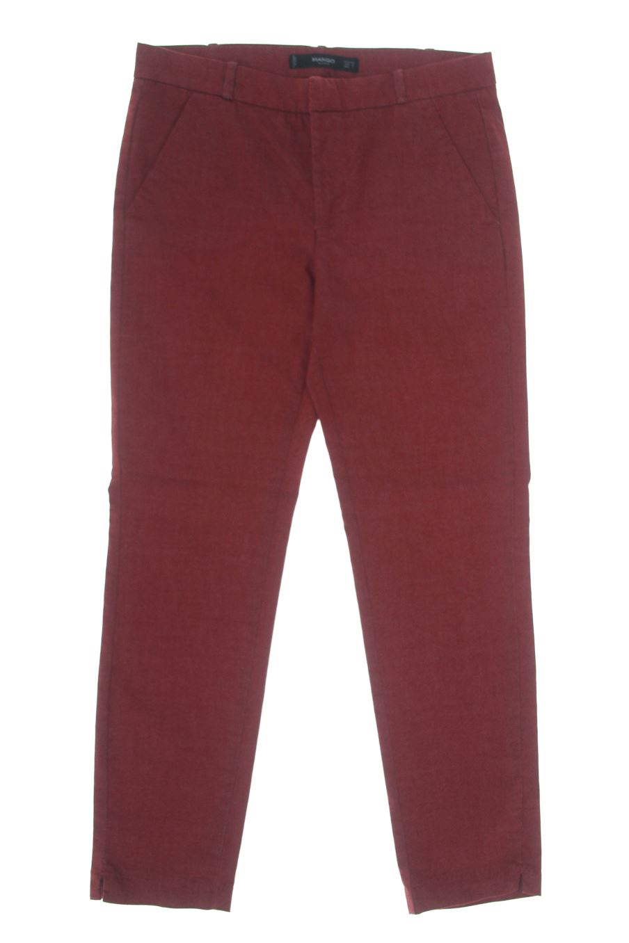 Pantaloni de Mango de la talla 34, de color rosso