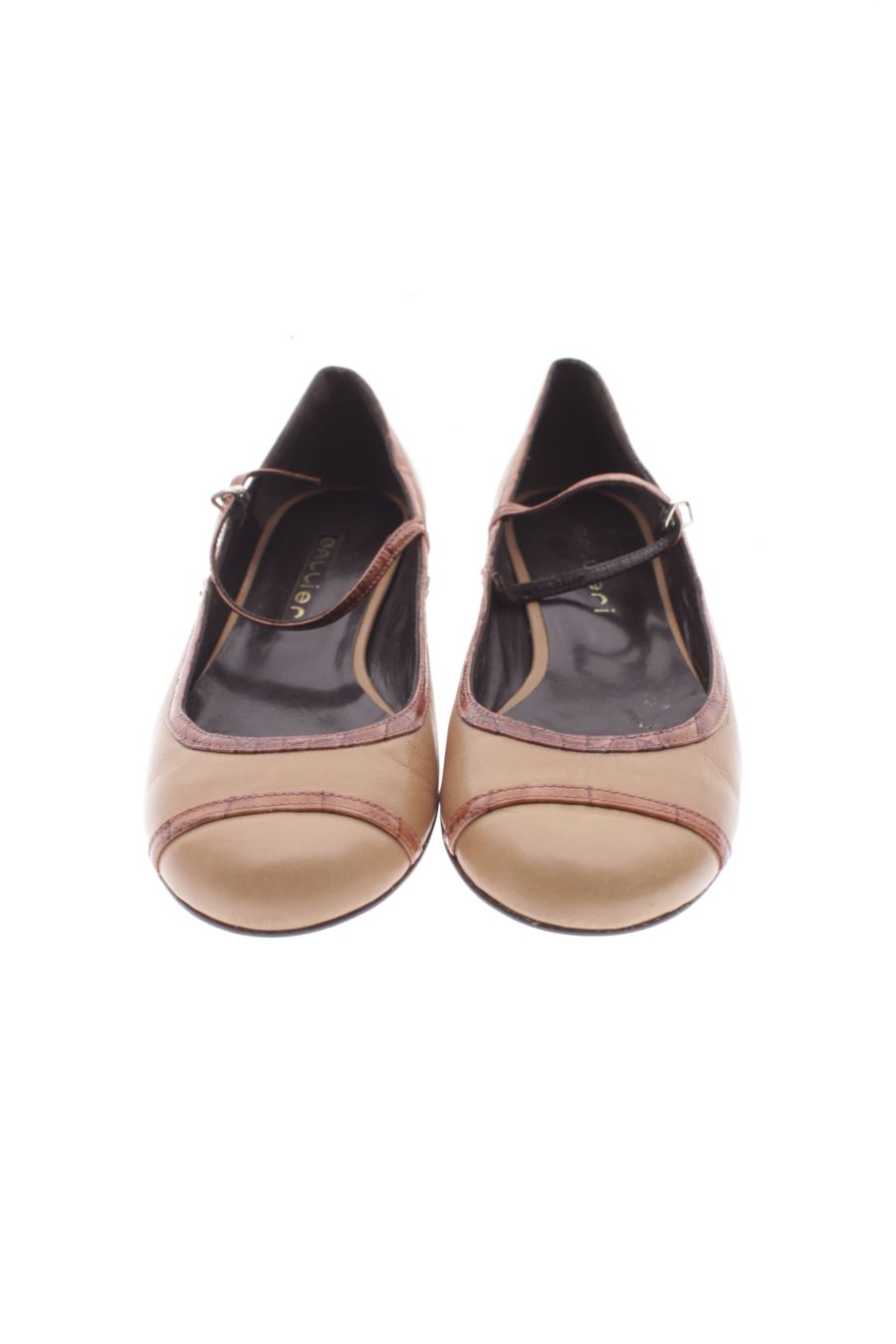 Zapatos planos de Gallieri de la talla 37, de color marrón de