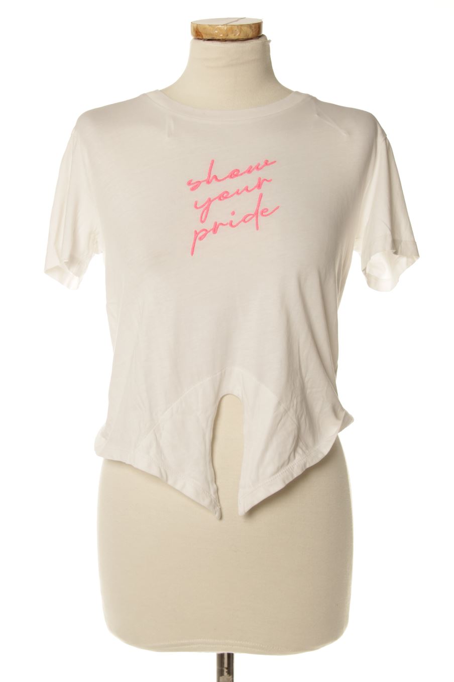 Camiseta de H&M de la talla XS, de color blanco
