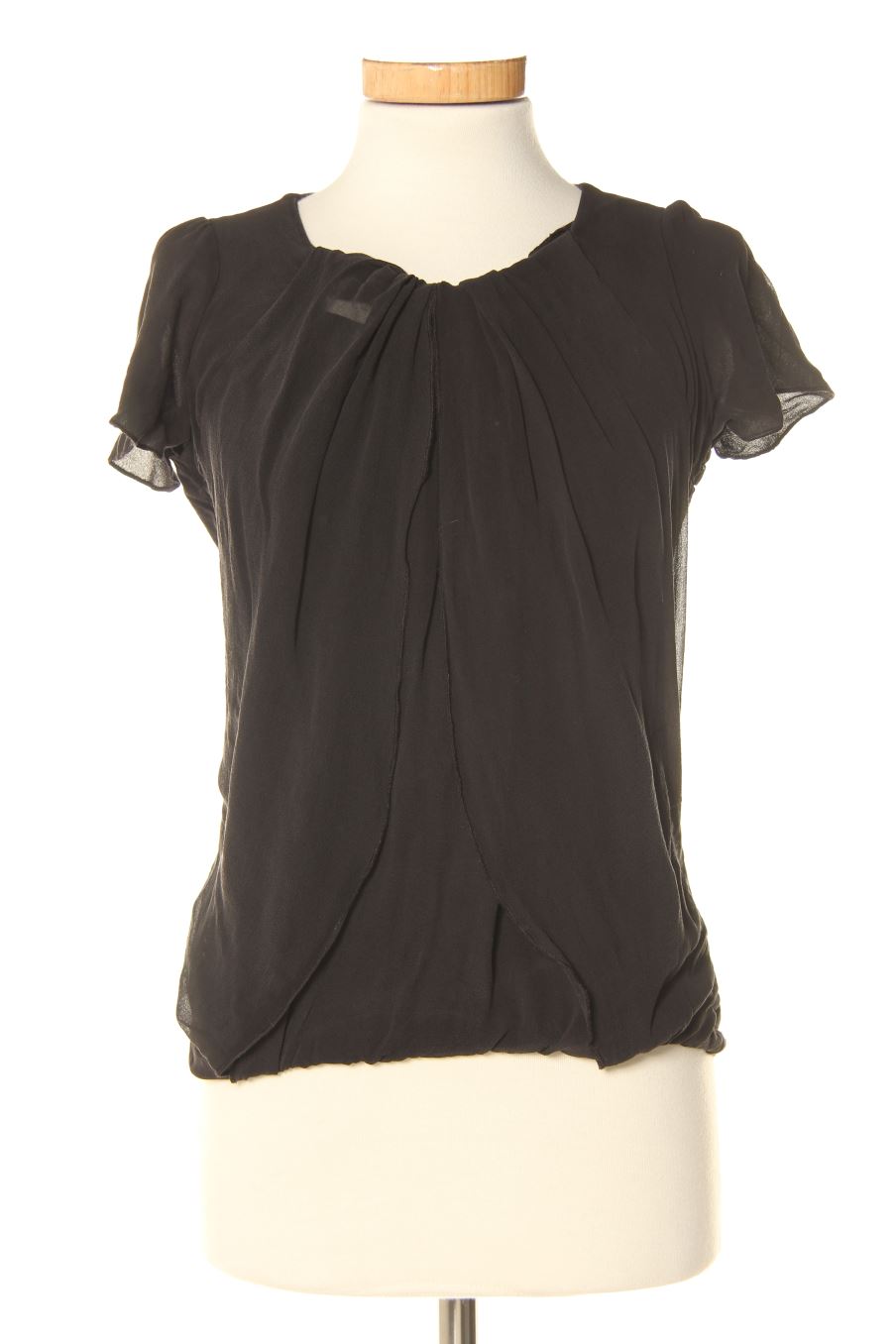 Blouse à manches courtes BIMBA Y LOLA de la taille S, de couleur noir