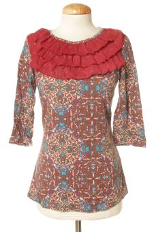 Langärmelige Bluse 38 Almatrichi