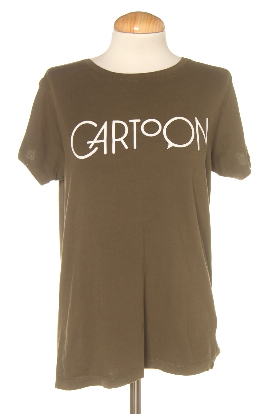 T-shirt CARTOON de la taille S, de couleur vert