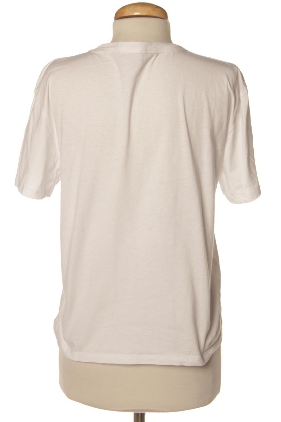 Camiseta de Zara de la talla L, de color blanco