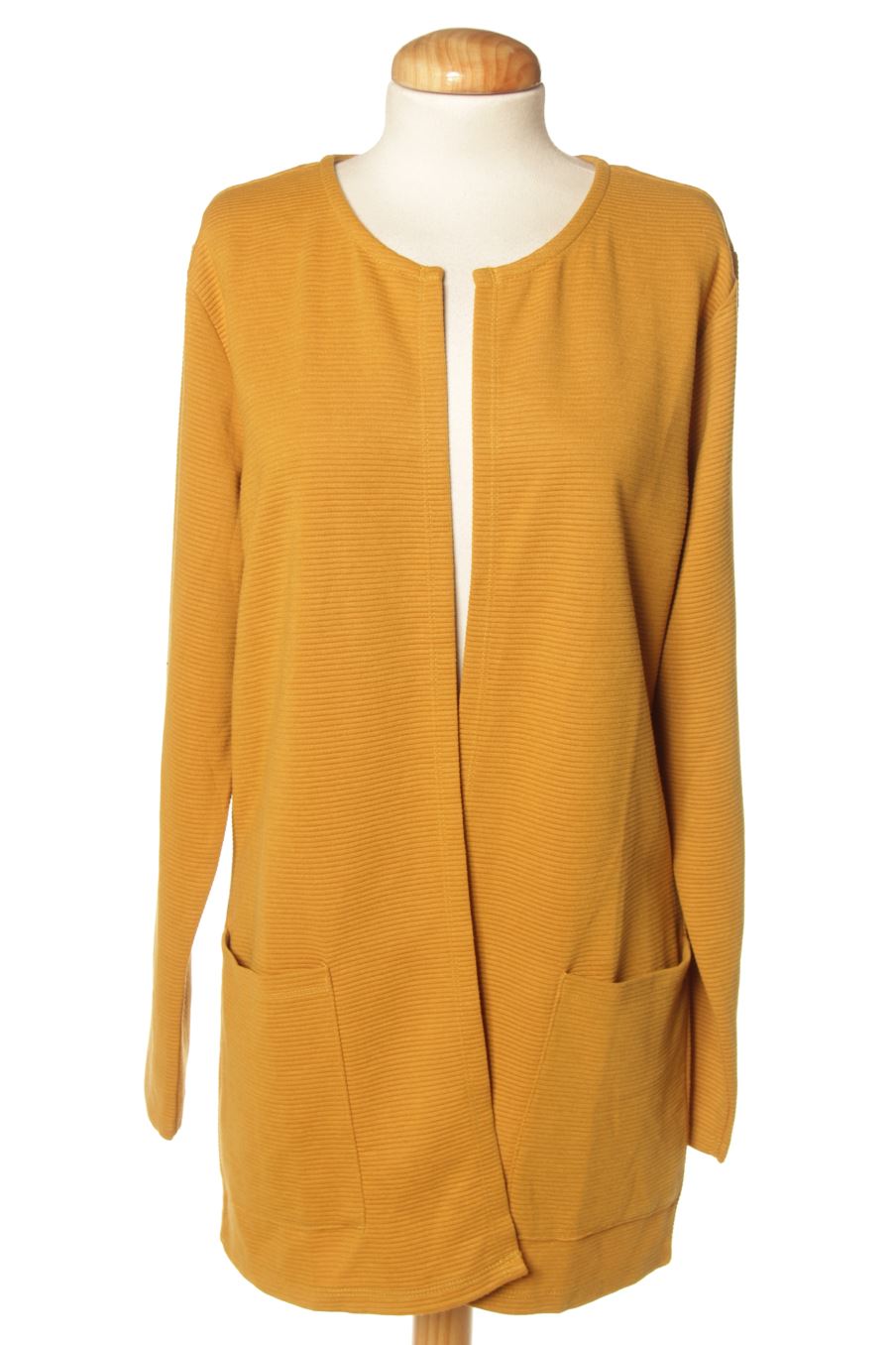 Cardigan von Jacqueline De Yong Größe XL, Farbe Senfgelb, für