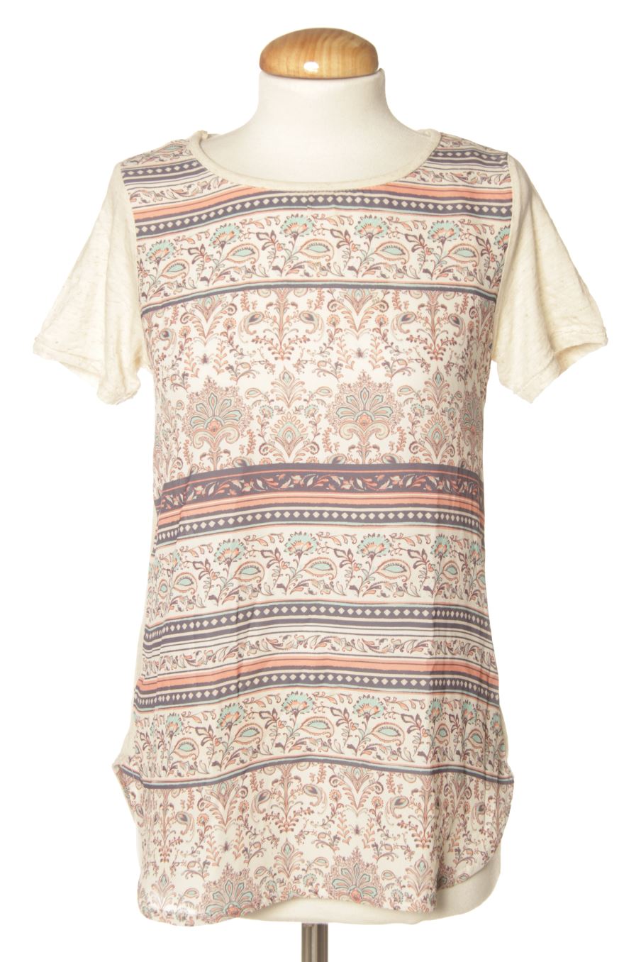 Maglietta de Stradivarius de la talla S, de color bianco