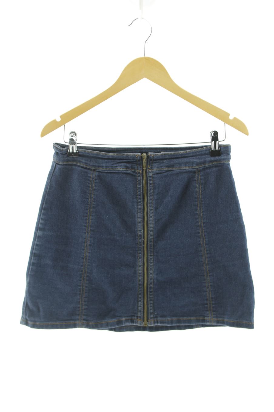 Jupe Forever 21 de la taille L, de couleur bleu de denim