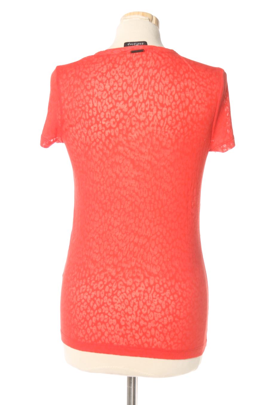 T-shirt One step de la taille S, de couleur rouge