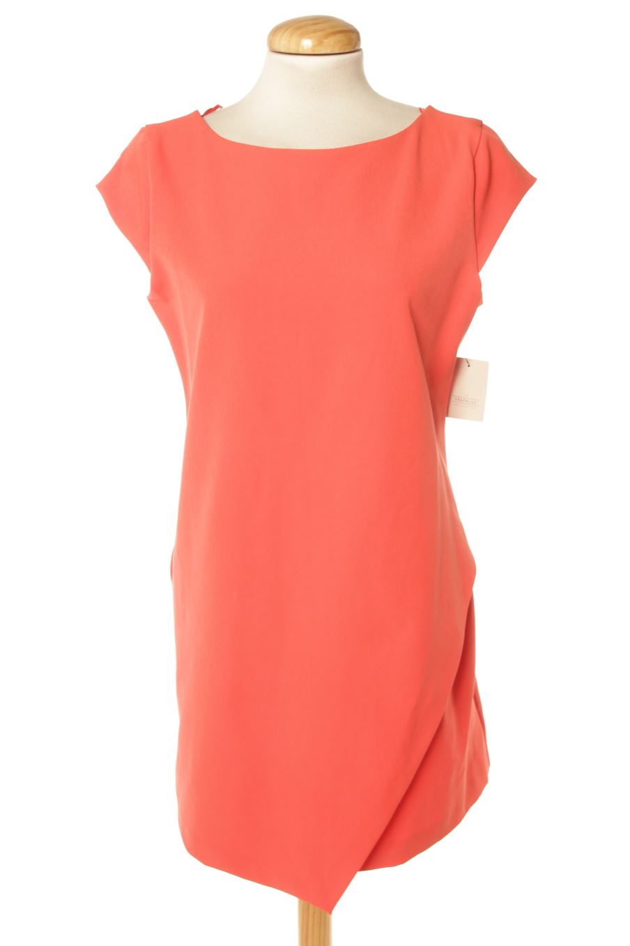 Robe casual Trafaluc de la taille L, de couleur corail