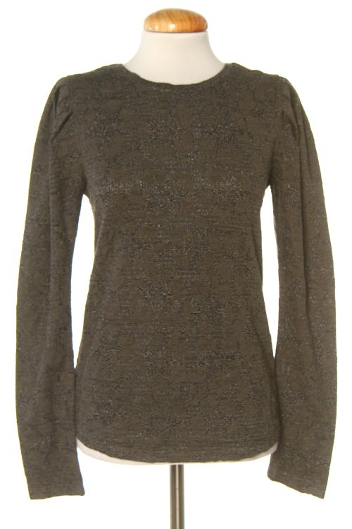 Blusa a maniche lunghe