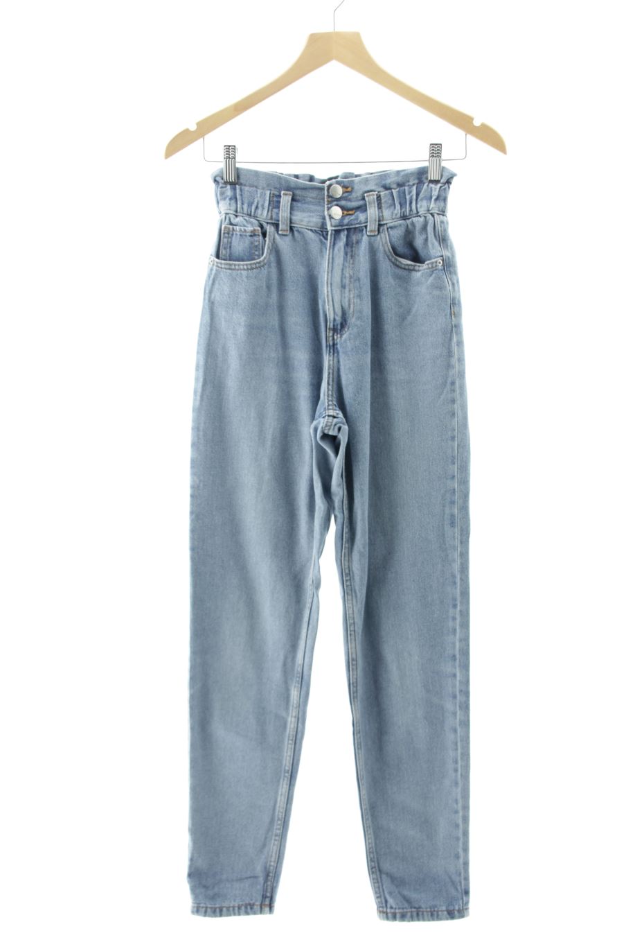 Vaquero de Bizzbee de la talla 34, de color azul de ropa vaquera