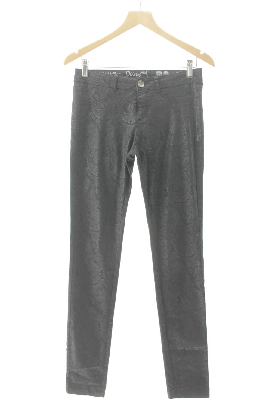Jeans Desigual de la taille 38, de couleur noir