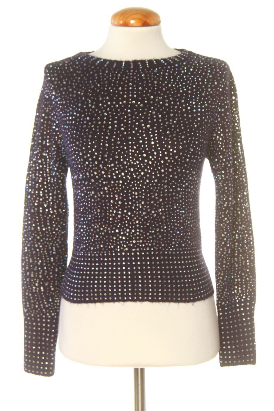 Jersey de Zara de la talla S, de color azul marino