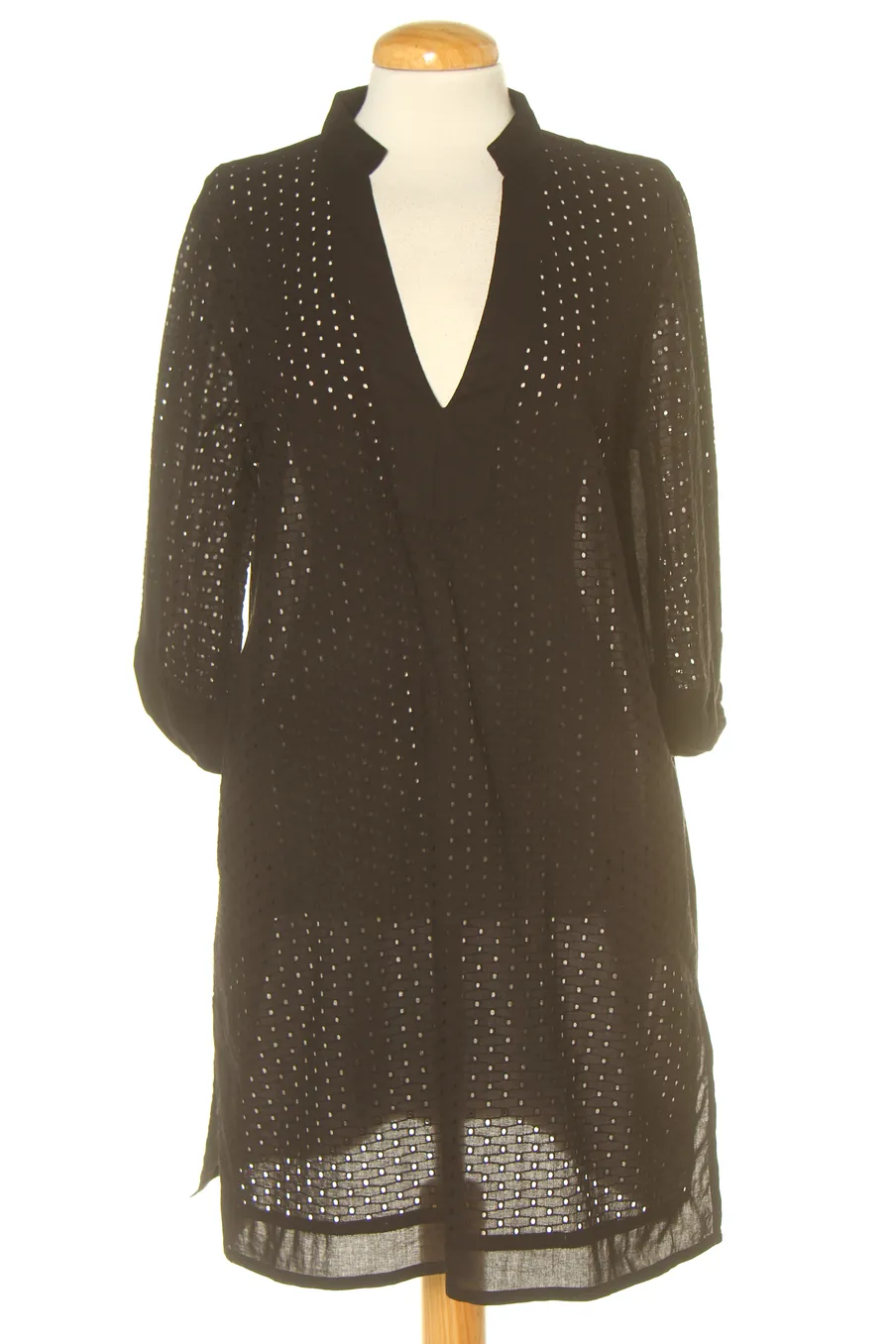 Robe de jour Cortefiel de la taille M, de couleur noir