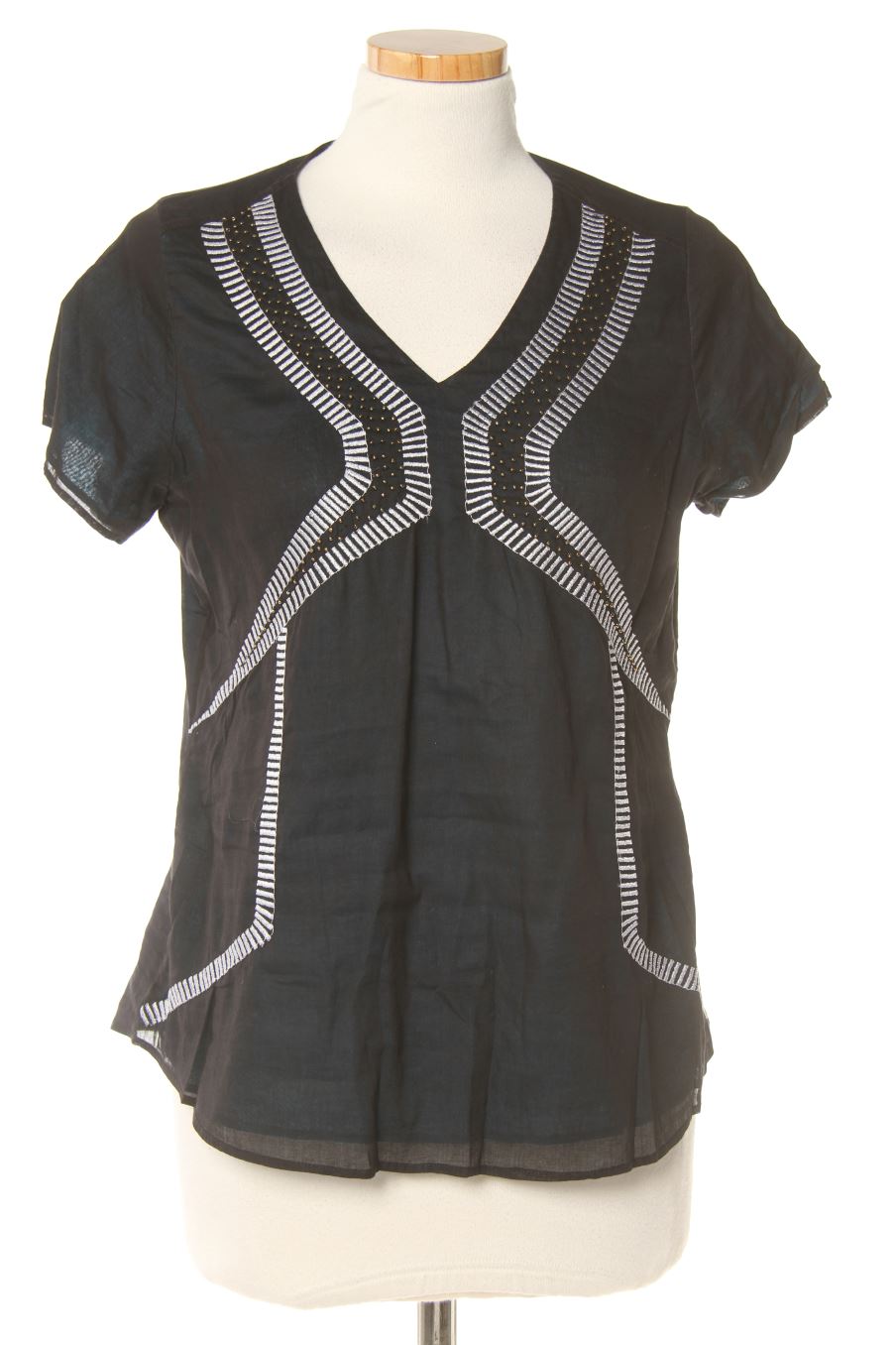 Blusa de manga corta de BRITISHINDIA de la talla 34, de color estampado