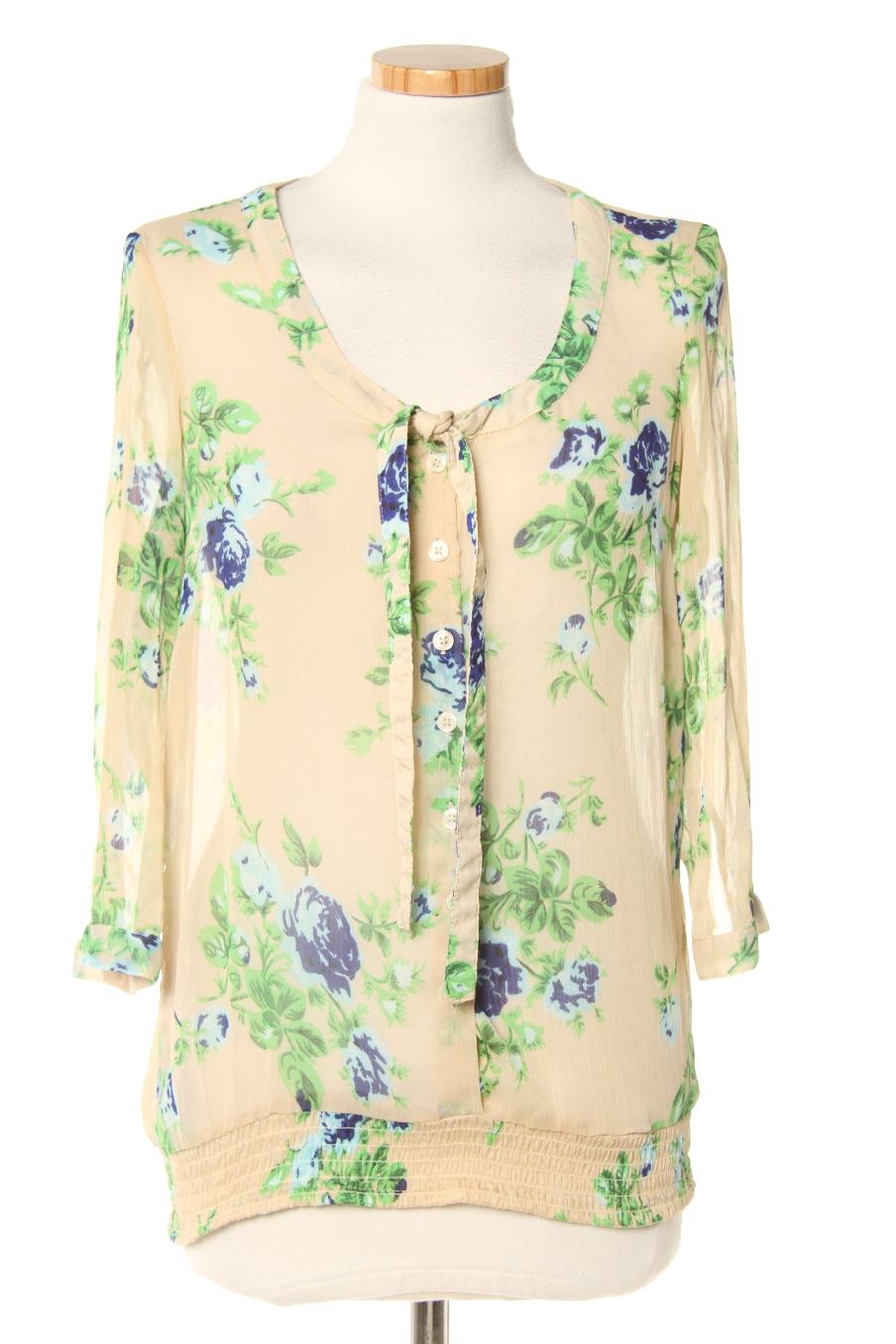 Blouse à manches longues Vero moda de la taille M, de couleur fleurs
