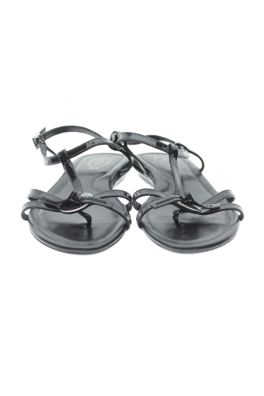 Sandalias planas de TODS de la talla 35, de color negro de