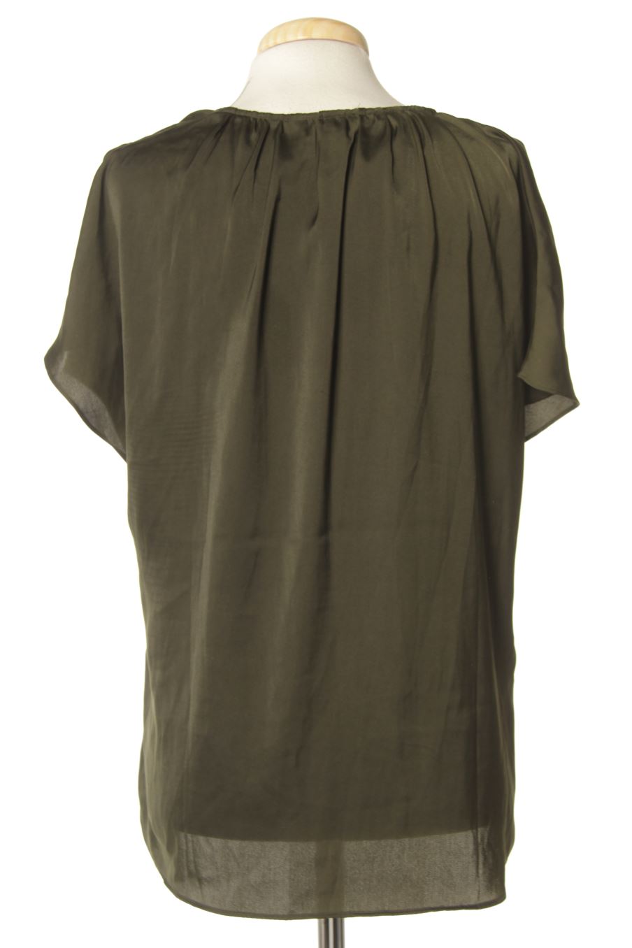 Blouse à manches courtes H&M de la taille S, de couleur vert