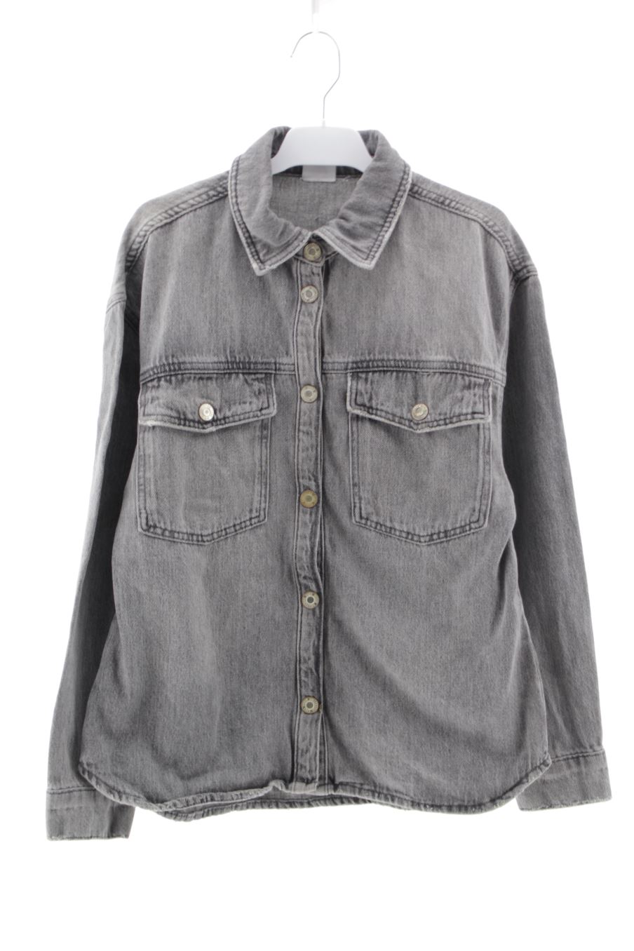 Camisa de manga larga de Zara de la talla 11 años de denim de segunda mano