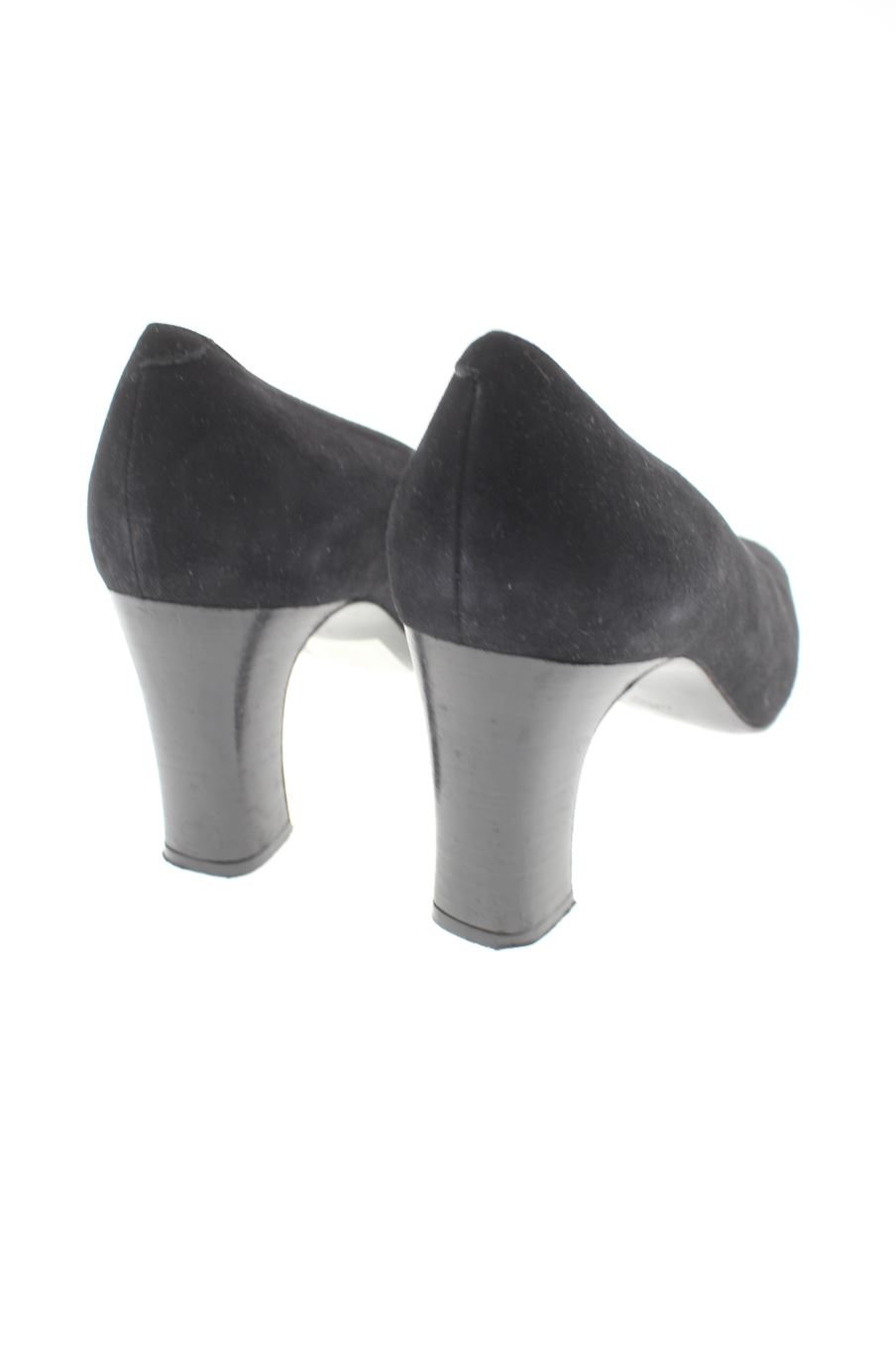 Zapatos de tacon de Pierre Balmain de la talla 38, de color negro de