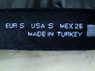 Pantalón Casual de Zara de la talla S, de color verde