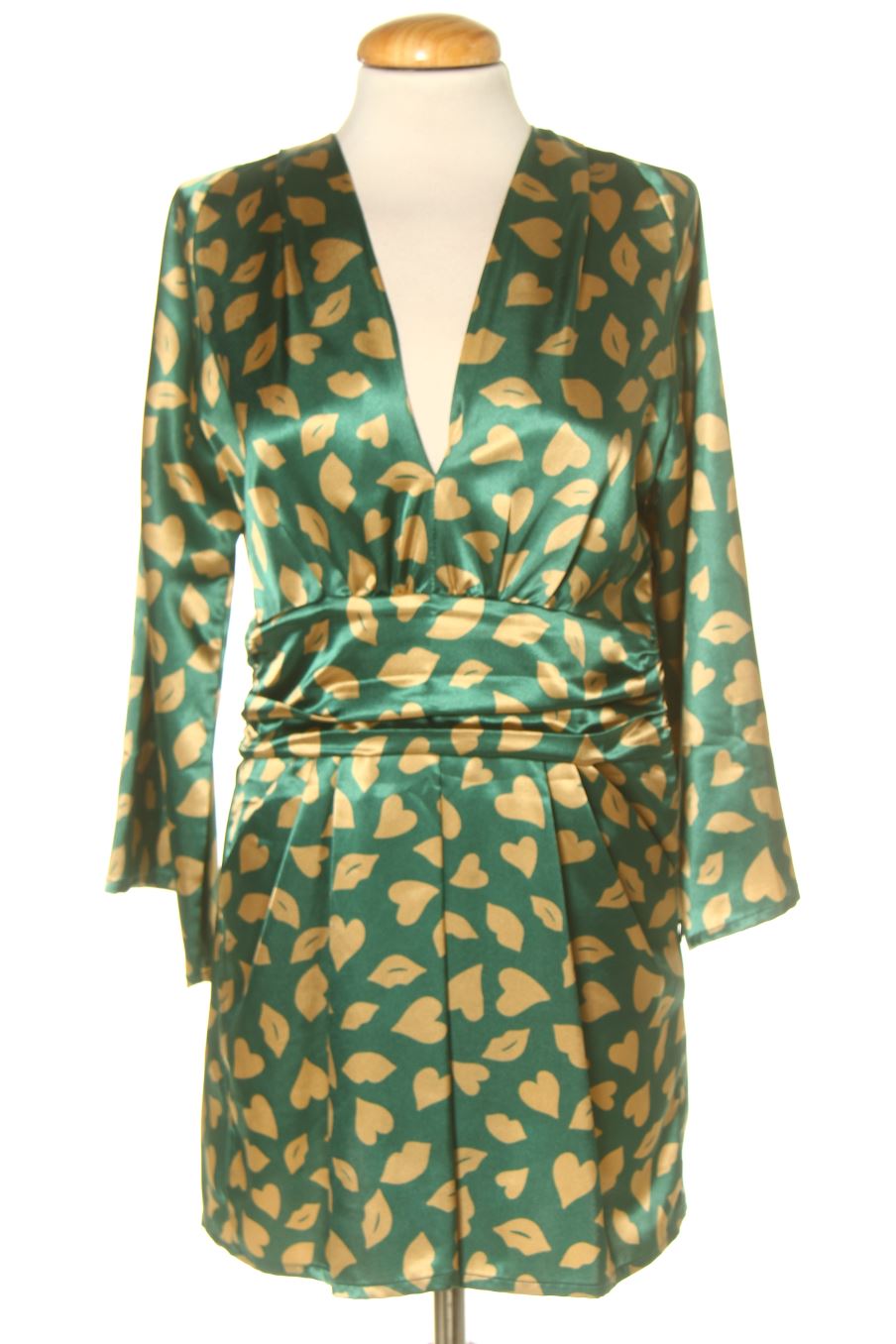 Robe casual Denny rose de la taille M, de couleur vert