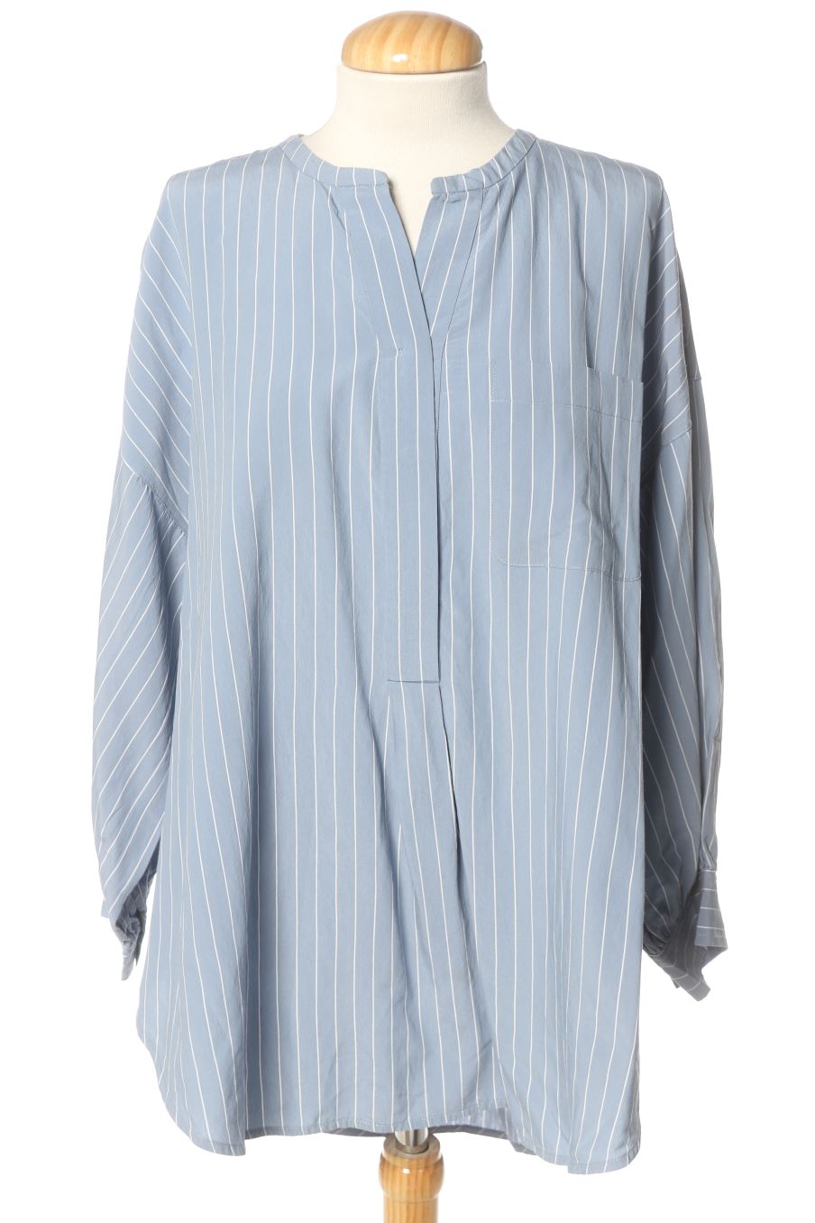 Blouse à manches longues Zenggi de la taille L, de couleur rayures