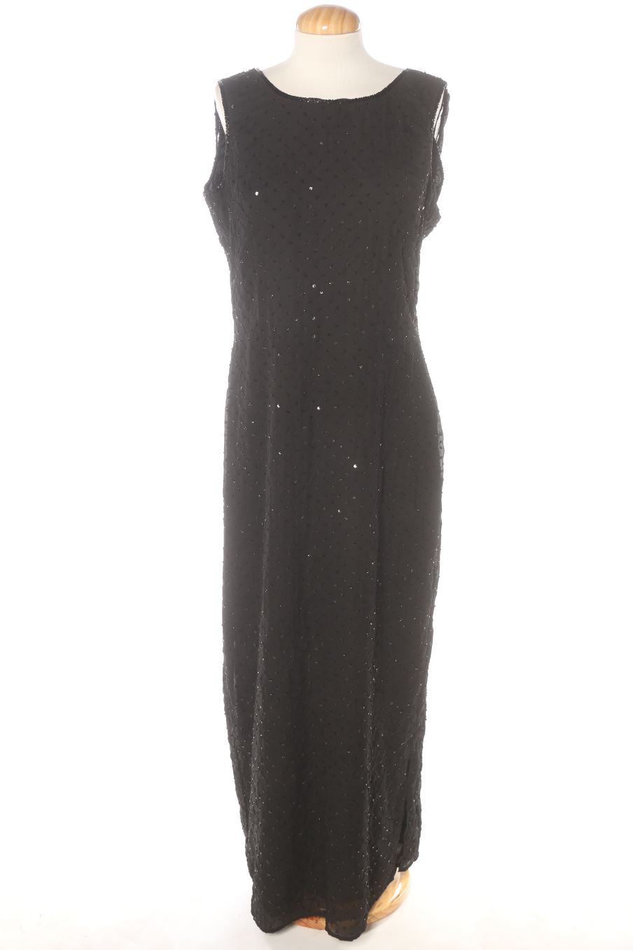 Aufwändiges Kleid von Venca Größe 42, Farbe Schwarz, für