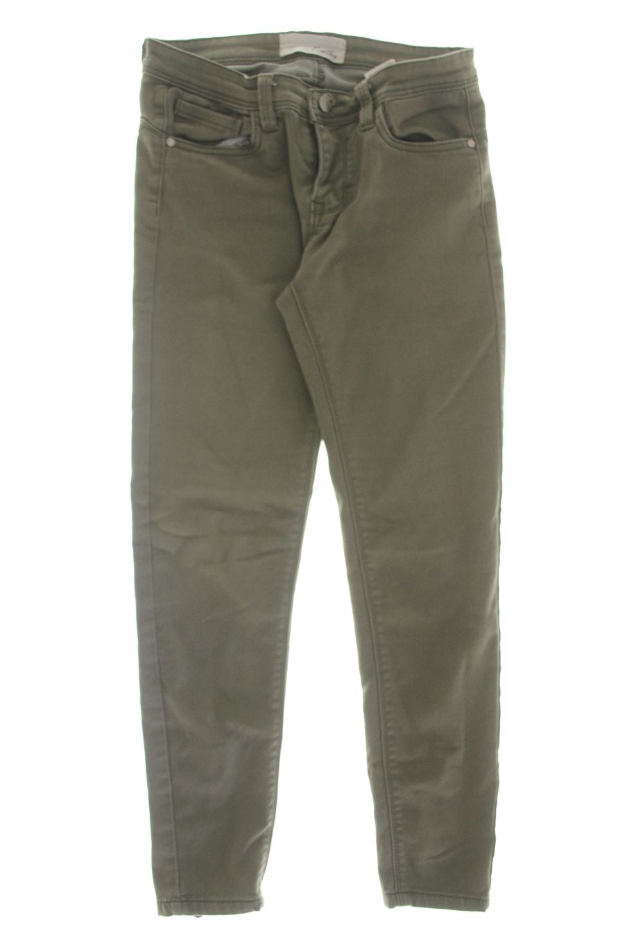 Pantalon Kate de la taille 36, de couleur vert de denim