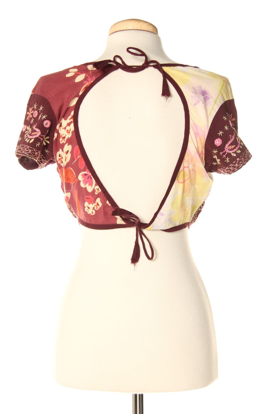 Blouse à manches courtes Naf Naf de la taille 40, de couleur imprimés