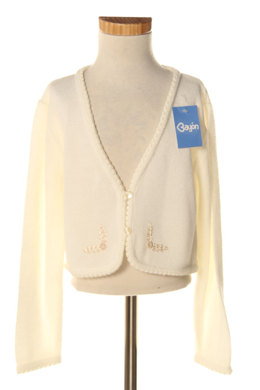Gilet manches longues Bayón de la taille 10 ans avec une étiquette