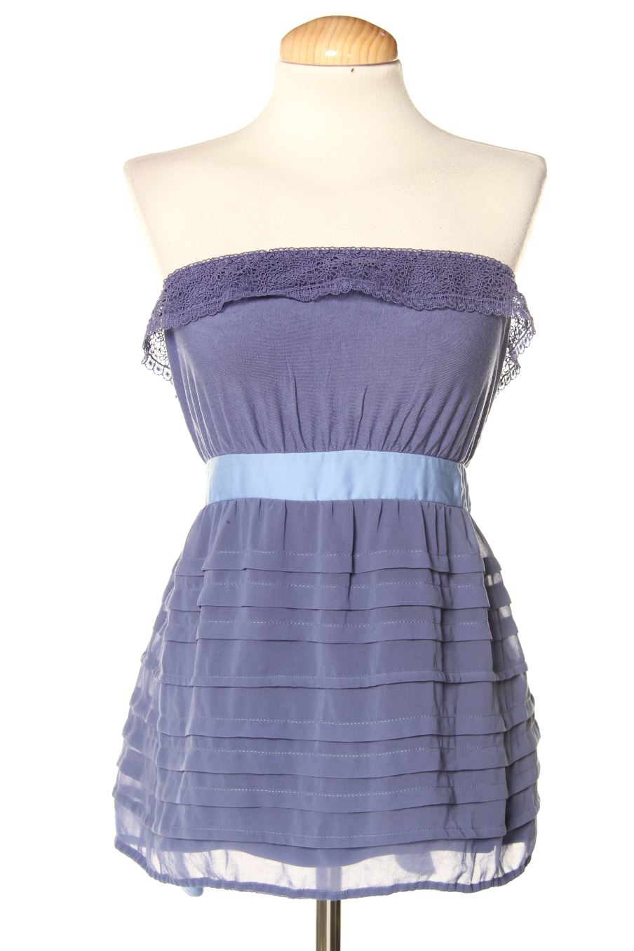 Aufwändiges Top von Intimissimi Größe L, Farbe Blau, für