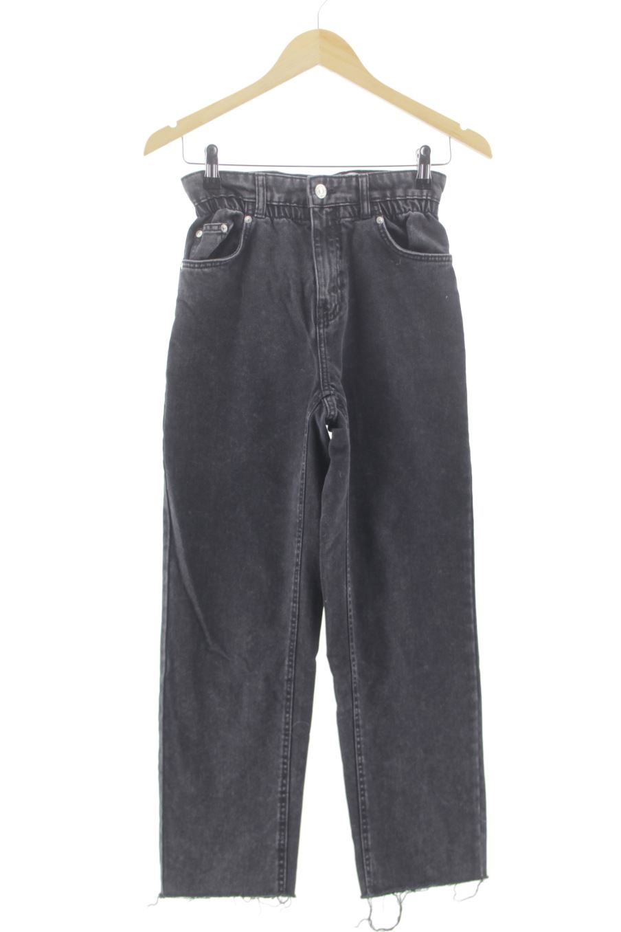 Jeans von Bershka Größe 36, Farbe Schwarz, aus Jeanskleidung für
