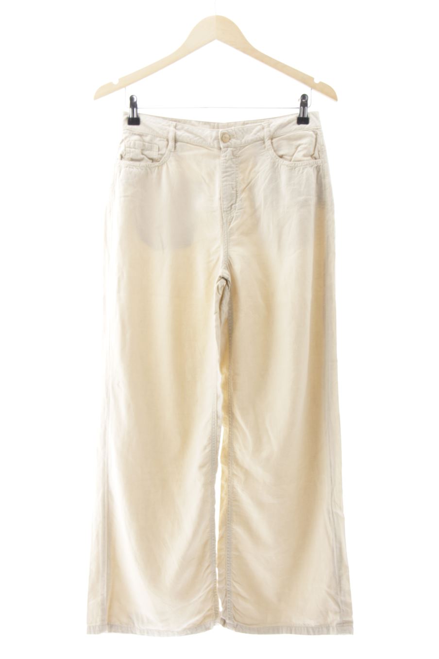 Pantalon Reiko de la taille 36, de couleur beige