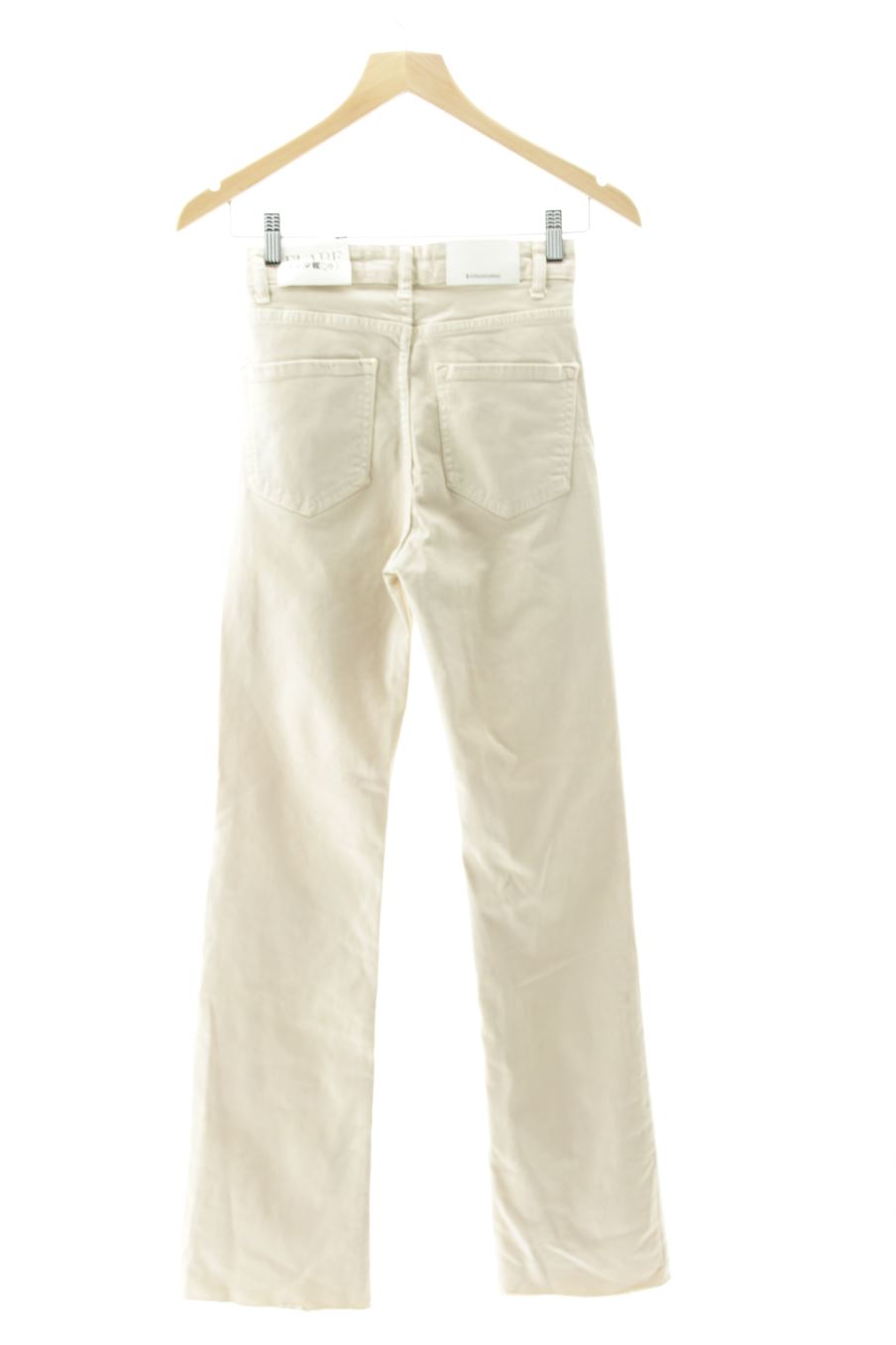 Vaquero de Stradivarius de la talla 34, de color beige de ropa vaquera