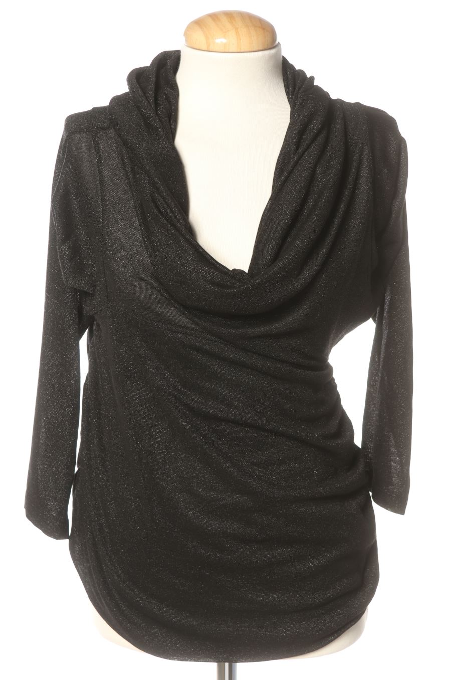 Langärmelige Bluse von Purificación García Größe L, Farbe Schwarz, für