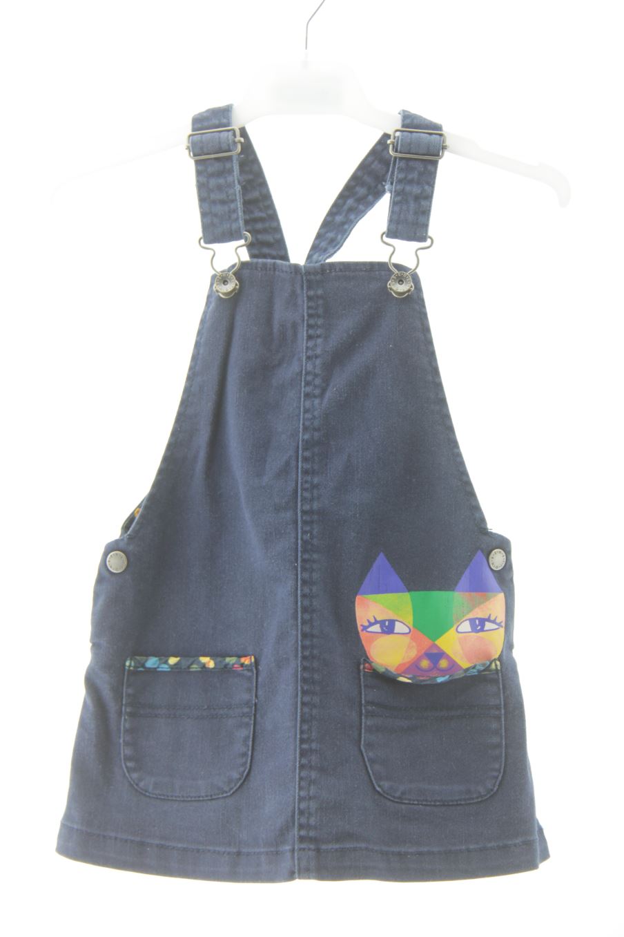 Robe Benetton de la taille 4 ans de denim de seconde main