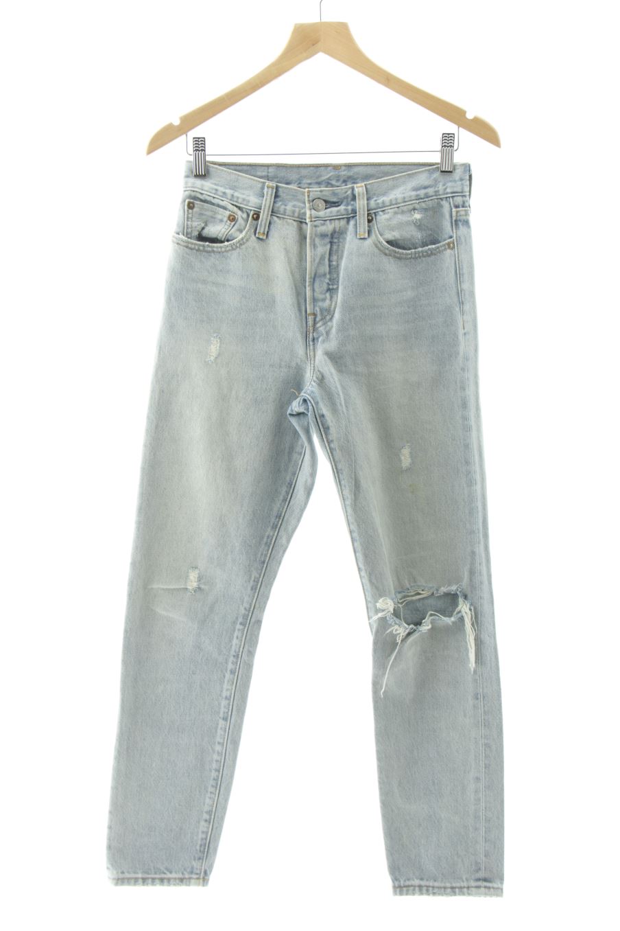Jeans Levi's de la taille 34, de couleur bleu de denim
