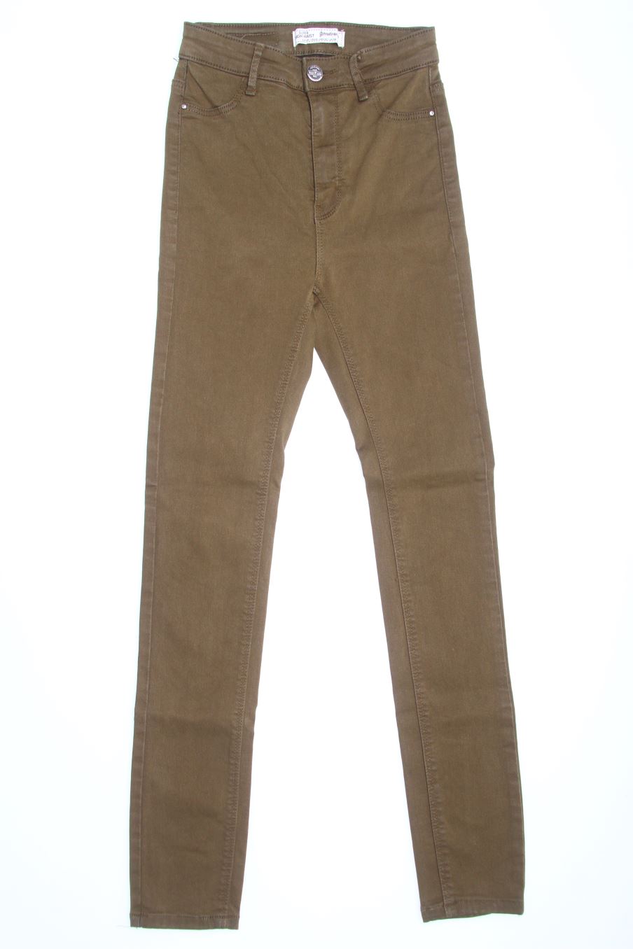 Vaqueros de Stradivarius de la talla 32, de color verde de ropa vaquera