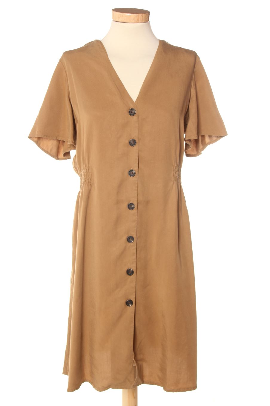 Robe casual Only de la taille M, de couleur marron