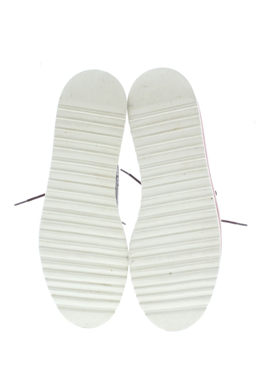 Zapatos planos de Zara de la talla 38, de color burdeos de