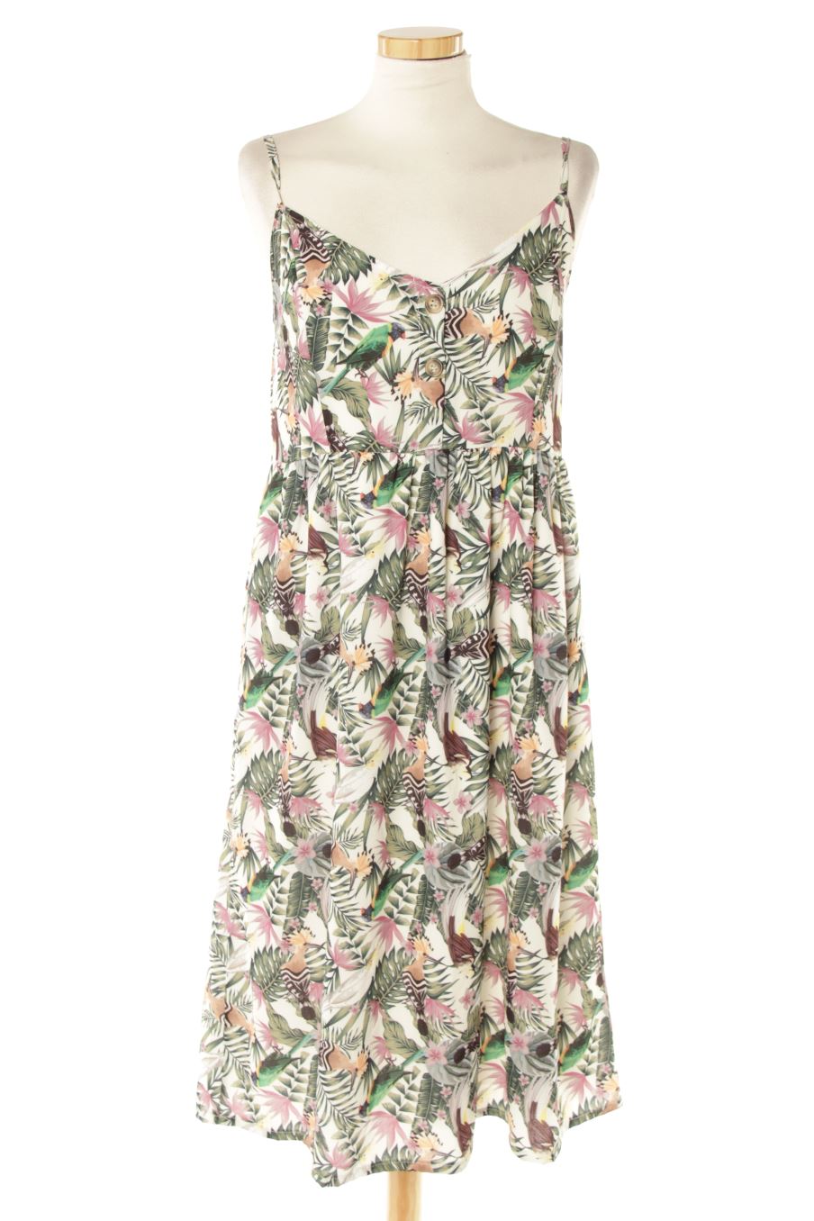 Robe casual Valentina de la taille L, de couleur orange