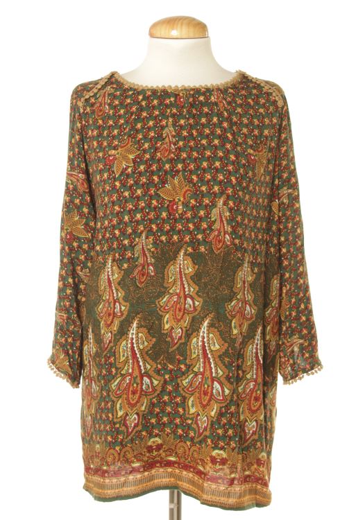 Blusa a maniche lunghe