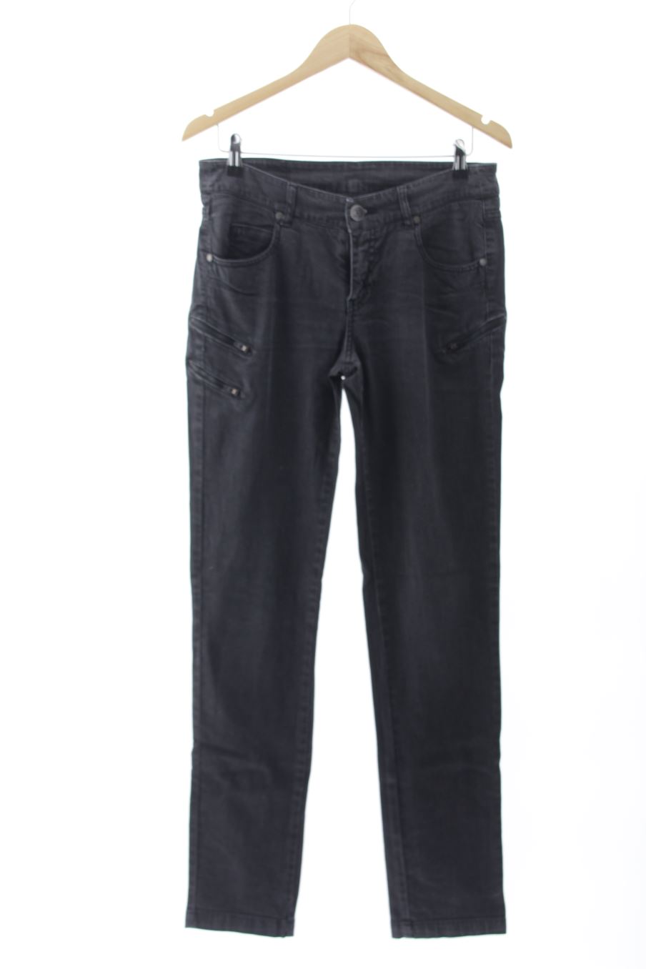 Jeans Ikks de la taille 42, de couleur noir de denim