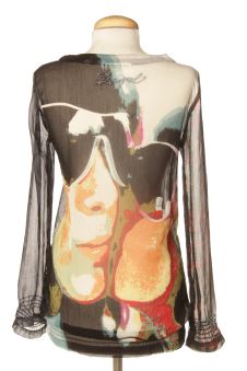 Blusa de manga larga XS Desigual