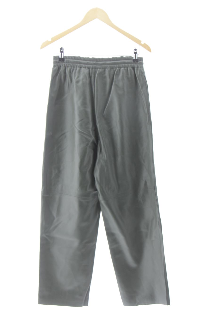 Pantalón de Zara de la talla XS, de color verde de sintético